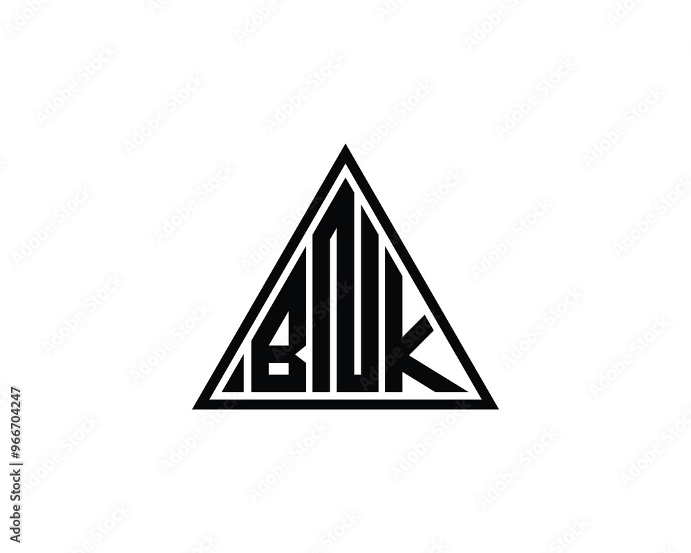 BNK logo design vector template. BNK BNK logo design vector template. BNK