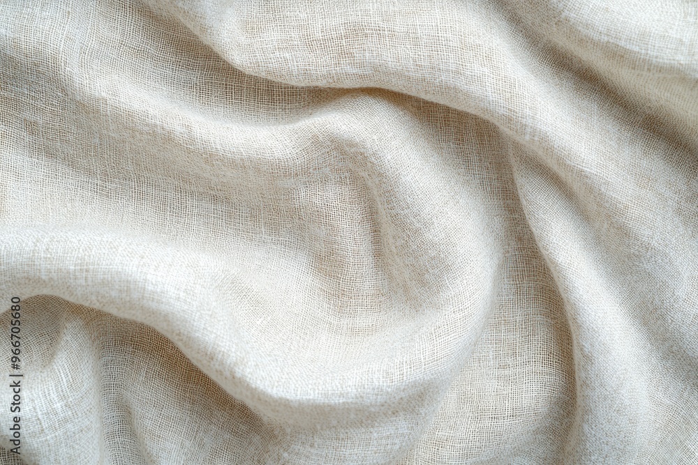 white background of natural cloth texture, linen fabric , ai white background of natural cloth texture, linen fabric , ai