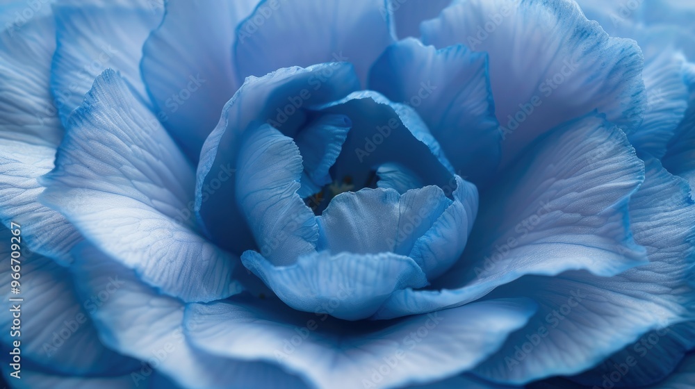 Fototapeta premium Close up Camelia blue Petal