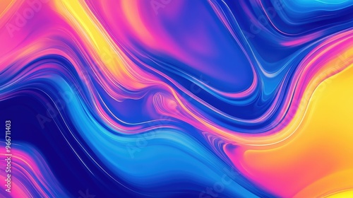 Explore fluidity in vibrant backgrounds