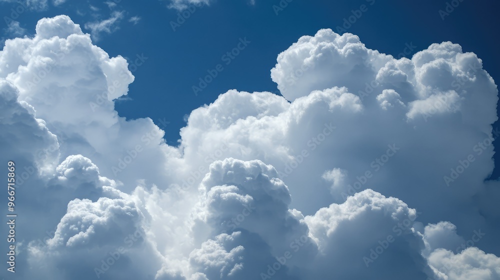 Ethereal clouds in abstract serenity Ethereal clouds in abstract serenity
