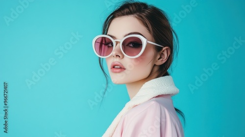 Stylish Woman in Sunglasses