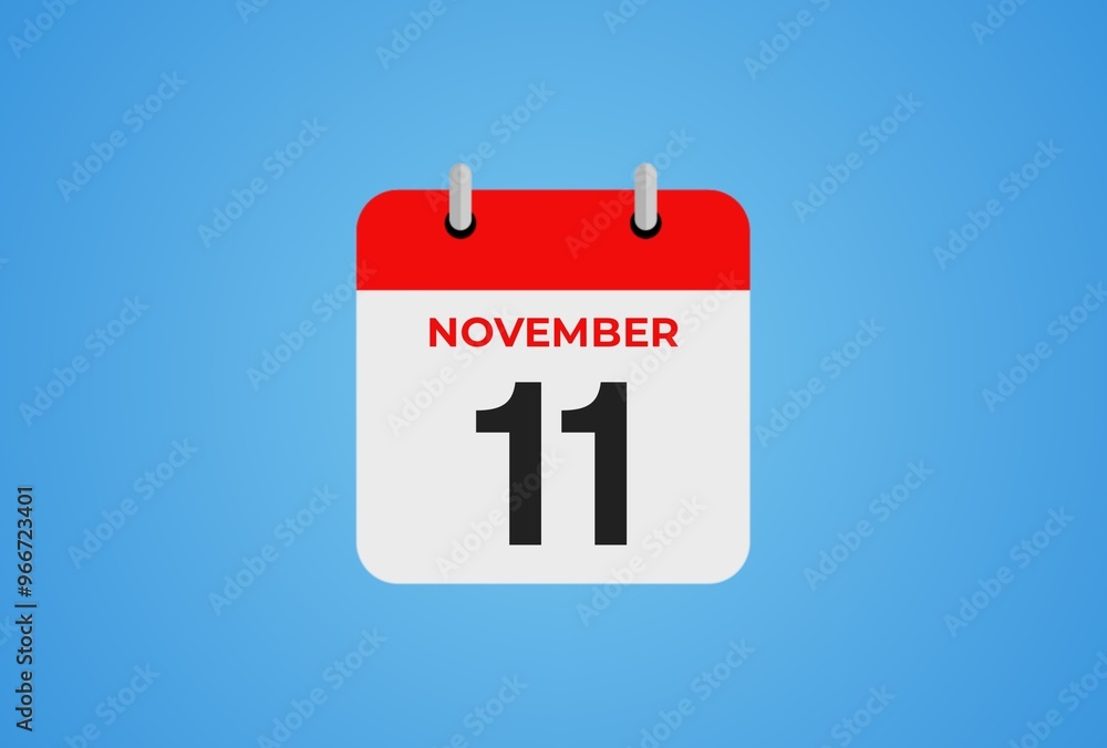 Icon calendar day. 11 November. 11th days of the month, illustration style. Date day of week Sunday, Monday, Tuesday, Wednesday, Thursday, Friday, Saturday. Icon calendar day. 11 November. 11th days of the month, illustration style. Date day of week Sunday, Monday, Tuesday, Wednesday, Thursday, Friday, Saturday.