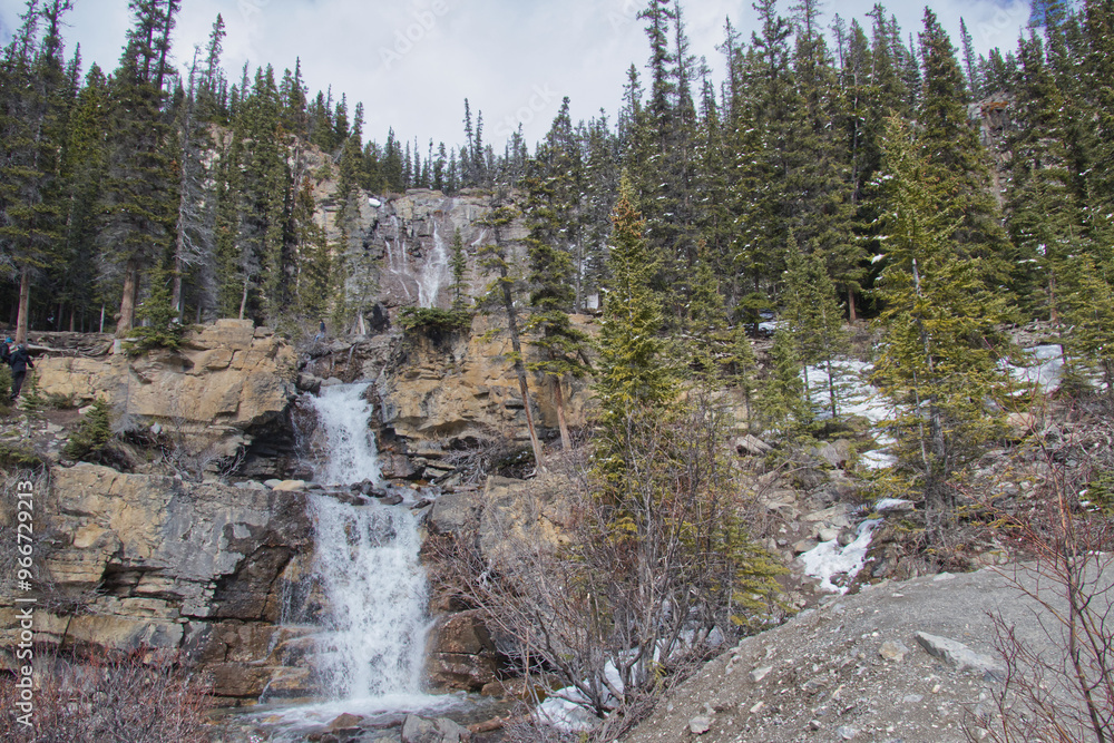 Tangle Falls on a Cloudy Spring Day Tangle Falls on a Cloudy Spring Day