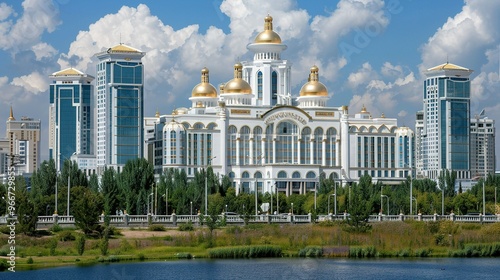 Akorda Presidential Palace in Astana, Kazakhstan – July 29, 2024