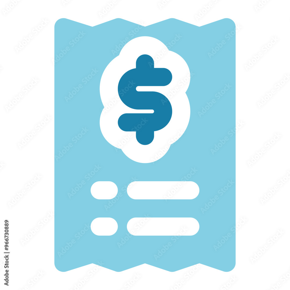 bill icon for illustration bill icon for illustration