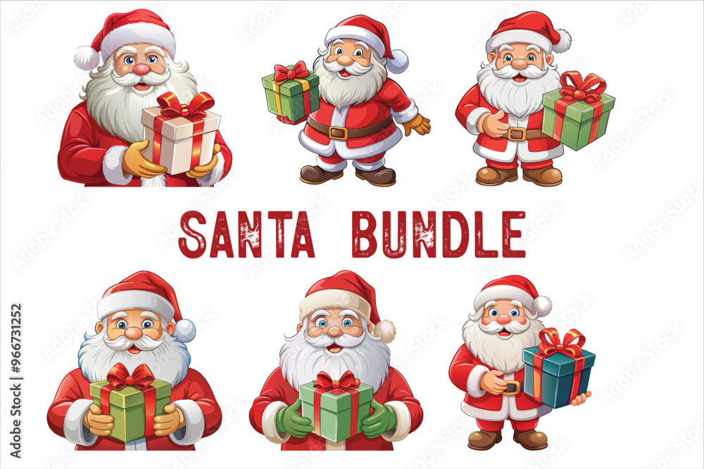 Santa Claus Clip Art Vectors & Illustrations set. lighting Santa clip art. Santa vector. Red christmas sleigh with santa claus vector illustration. Santa Claus Clip Art Vectors & Illustrations set. lighting Santa clip art. Santa vector. Red christmas sleigh with santa claus vector illustration.
