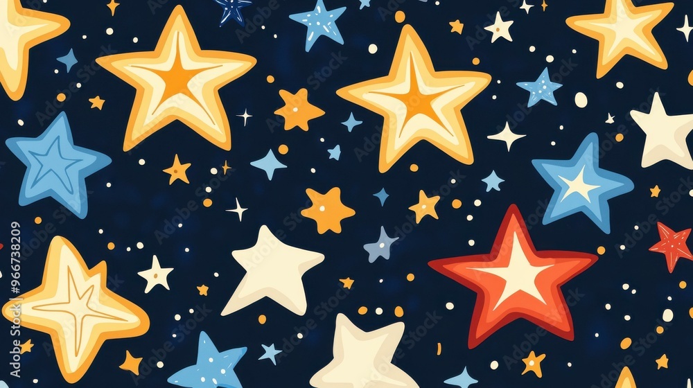 Elegant abstract star Christmas pattern features gold lines on a modern flat illustration. Perfect for festive designs Elegant abstract star Christmas pattern features gold lines on a modern flat illustration. Perfect for festive designs