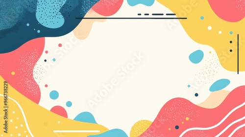 Dive into a vibrant world with this semisurreal pastel gradient, showcasing playful geometric patterns and textures.