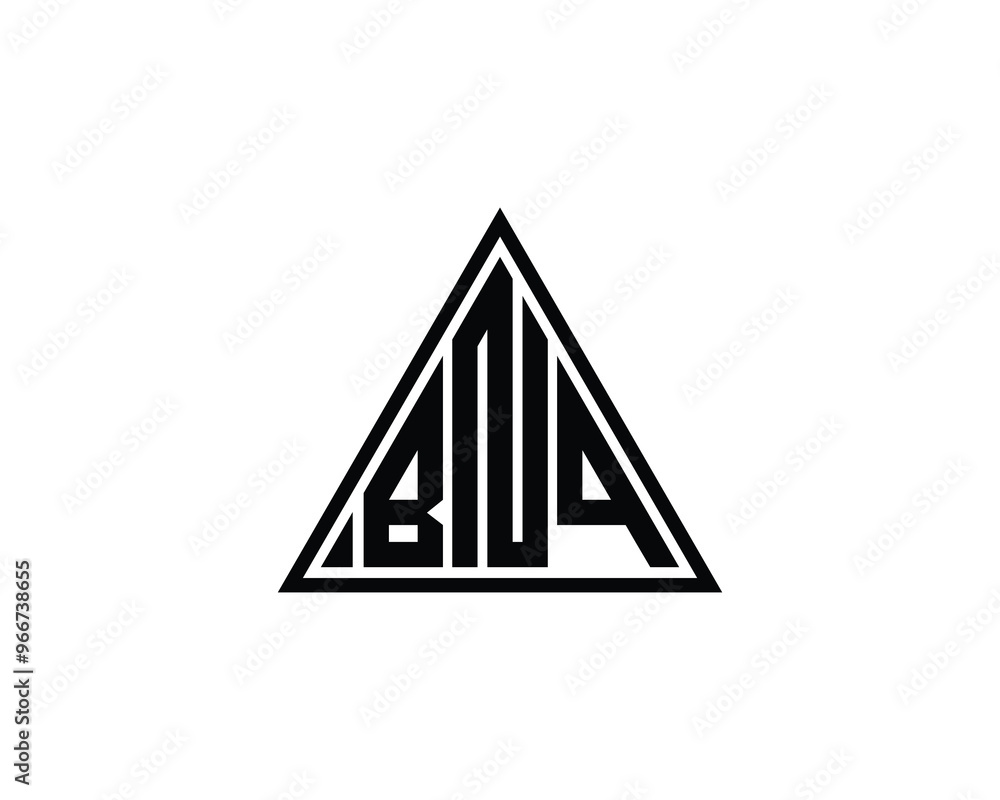 BNQ logo design vector template. BNQ BNQ logo design vector template. BNQ