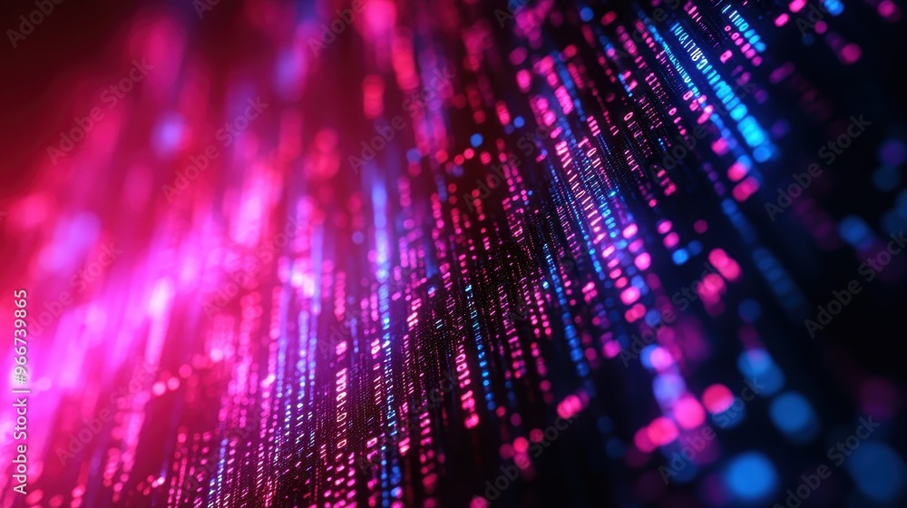 A colorful image of a computer screen with a lot of blue and red lines A colorful image of a computer screen with a lot of blue and red lines