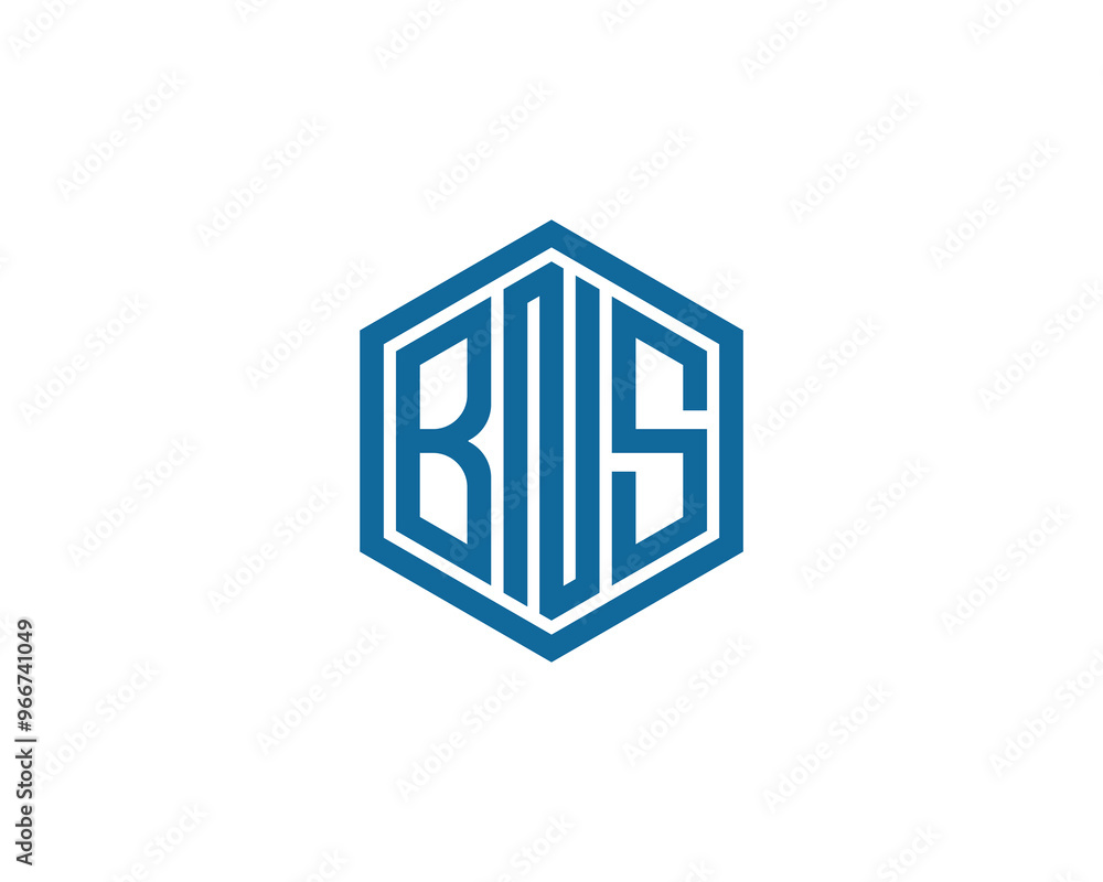 BNS logo design vector template. BNS BNS logo design vector template. BNS
