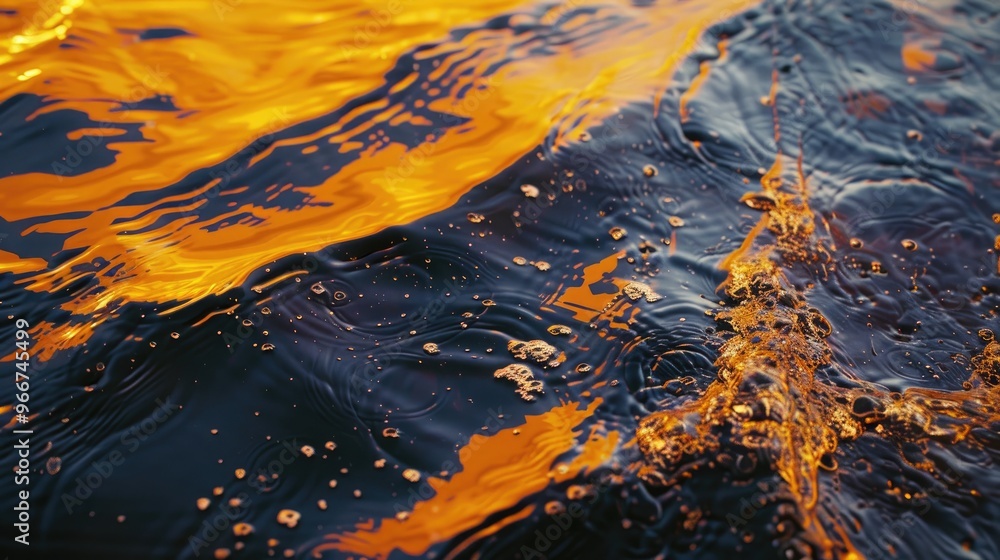 Surface water oil contamination Surface water oil contamination