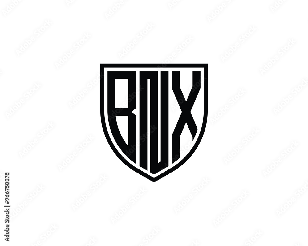 BNX logo design vector template. BNX BNX logo design vector template. BNX