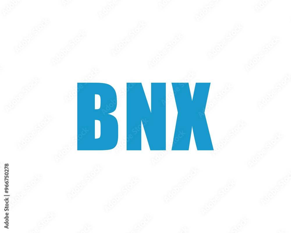 BNX logo design vector template. BNX BNX logo design vector template. BNX