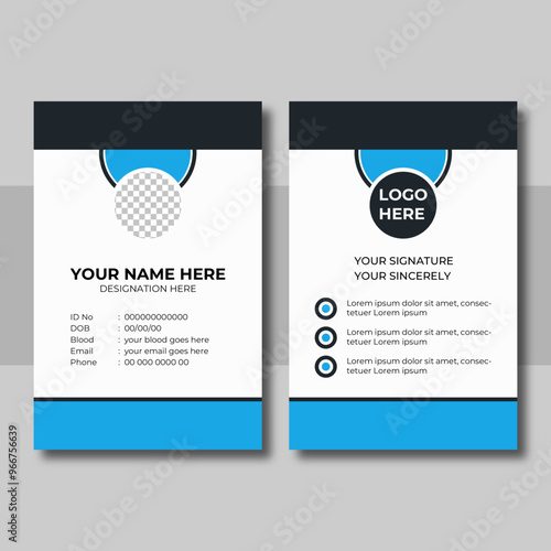 Creative Modern Id Card Template