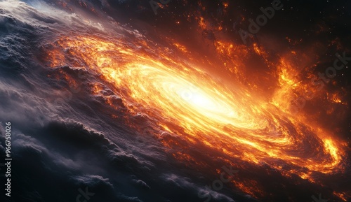 Fiery Galaxy