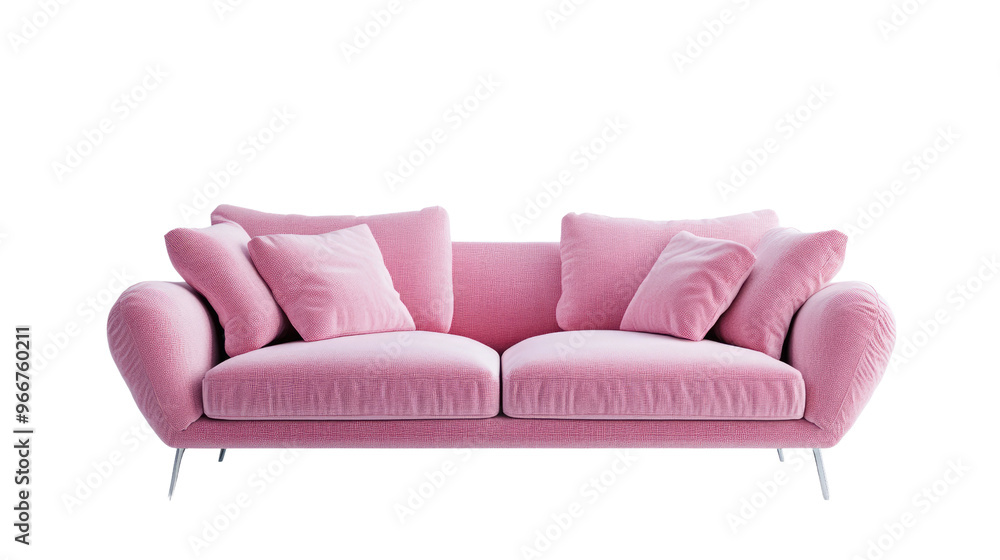 Fototapeta premium Sofa on transparent background