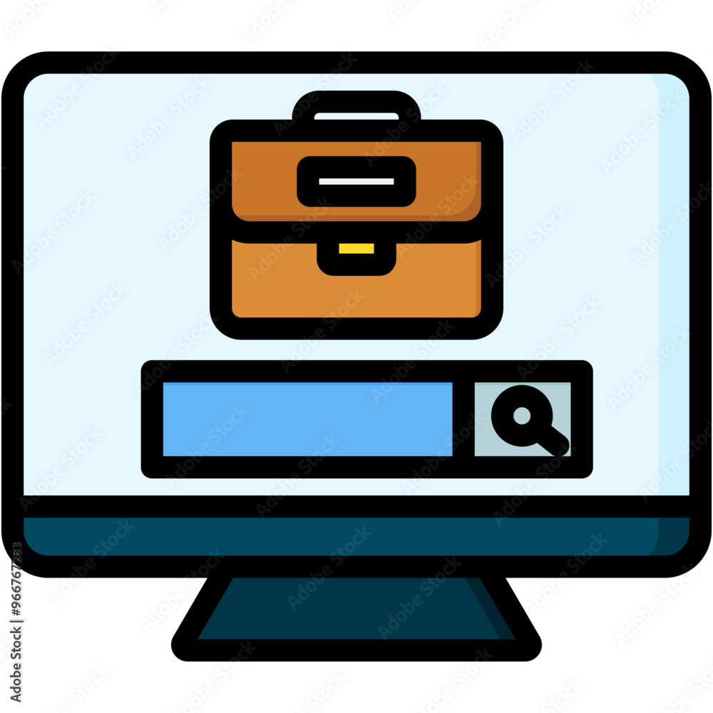 Job Search Icon Job Search Icon