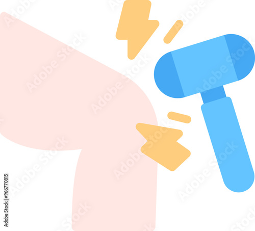 Reflex hammer icon