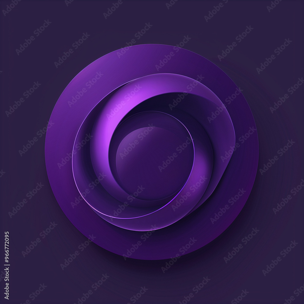 Abstract Purple Circular Layers with 3D Effect
Abstract Purple Circular Layers with 3D Effect