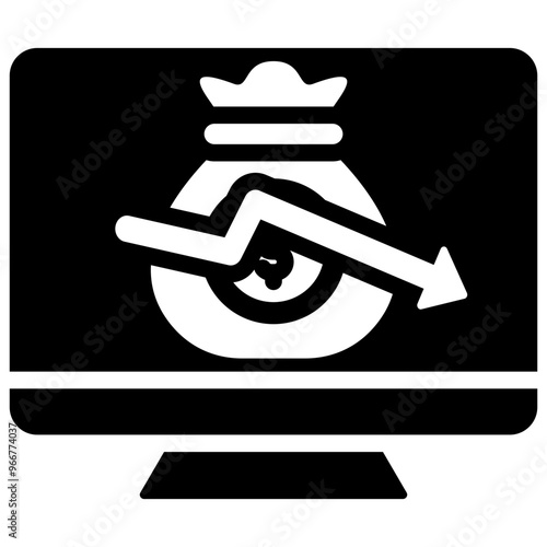 Economic Depression Icon