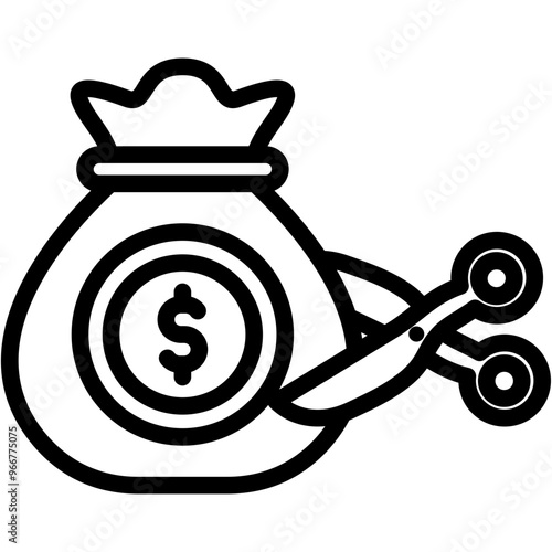 Reduced Wages Icon