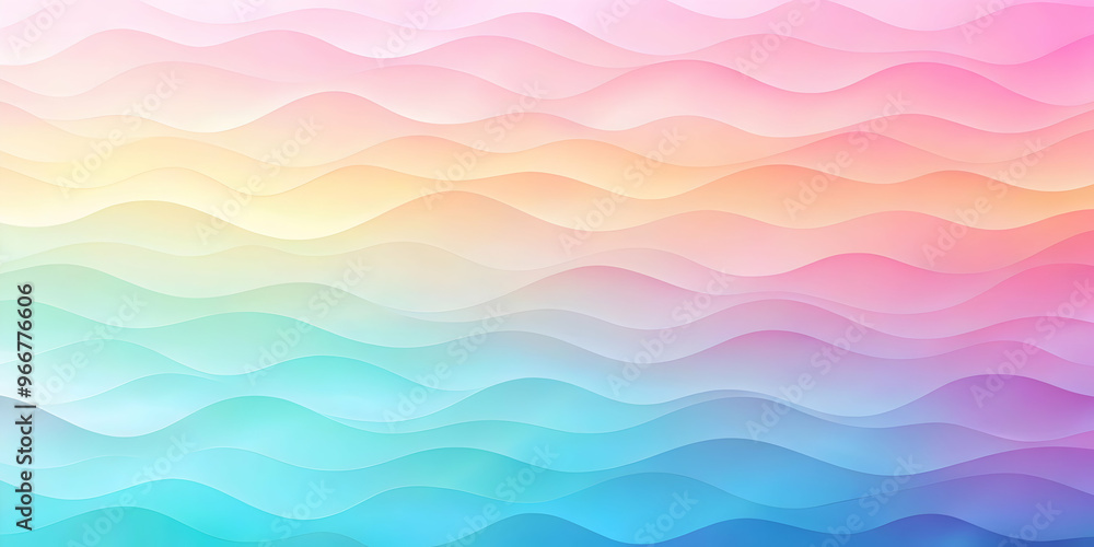 Pastel Dreamscape: A mesmerizing flow of pastel hues in a modern, abstract wave pattern. Perfect for backgrounds, wallpapers, and digital art projects. Pastel Dreamscape: A mesmerizing flow of pastel hues in a modern, abstract wave pattern. Perfect for backgrounds, wallpapers, and digital art projects.
