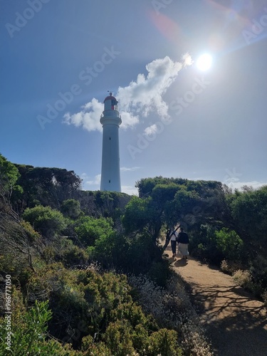 Split Point Lighthouse, Anglesea in Victoria Australia photo