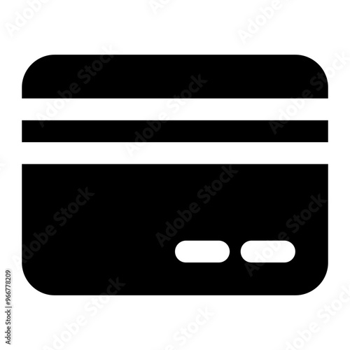 debit card icon for illustration