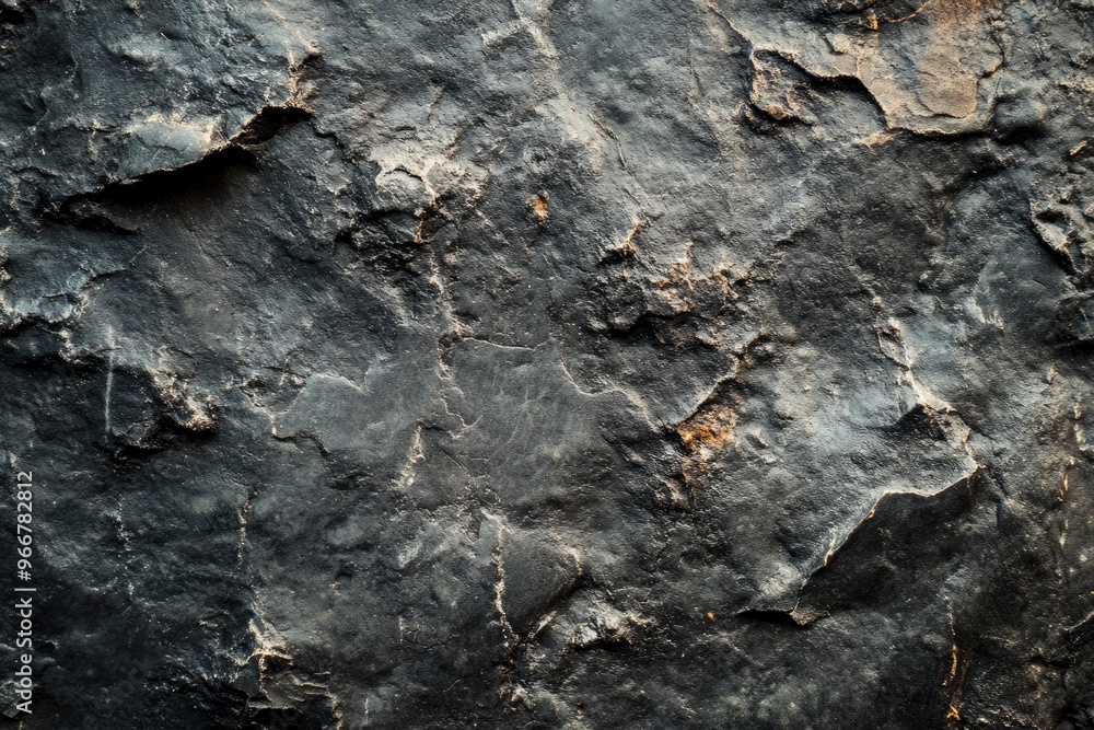 Fototapeta premium Dark stone texture background close up , ai