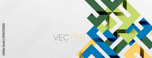 Color bend lines with shadow texture effect. Vector Illustration For Wallpaper, Banner, Background, Card, Book Illustration, landing page