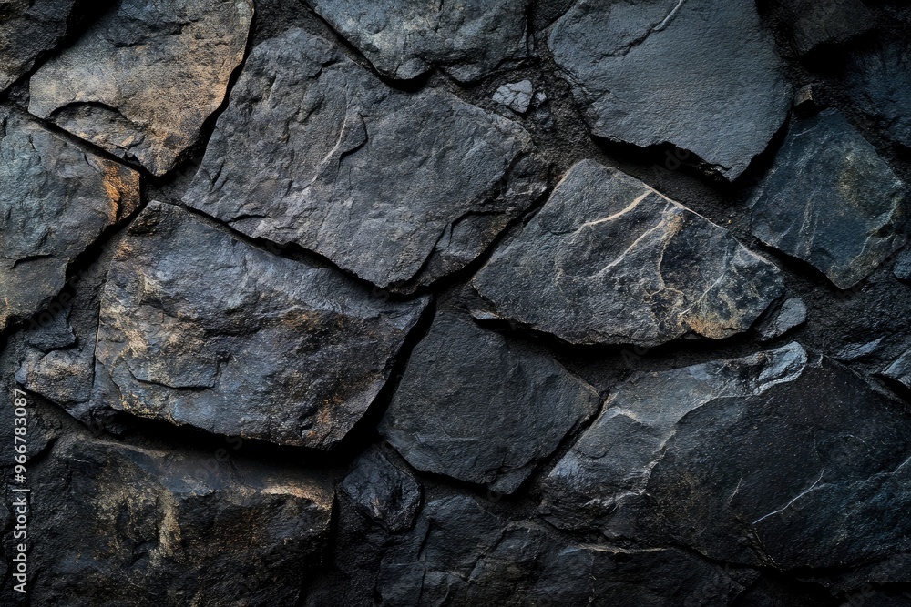 Dark stone texture background close up , ai Dark stone texture background close up , ai