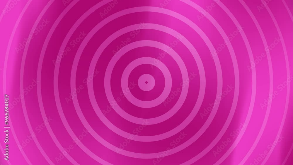 Pink Concentric Circles Abstract Background Loop. Pink Concentric Circles Abstract Background Loop.