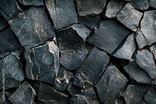 Dark stone texture background close up , ai