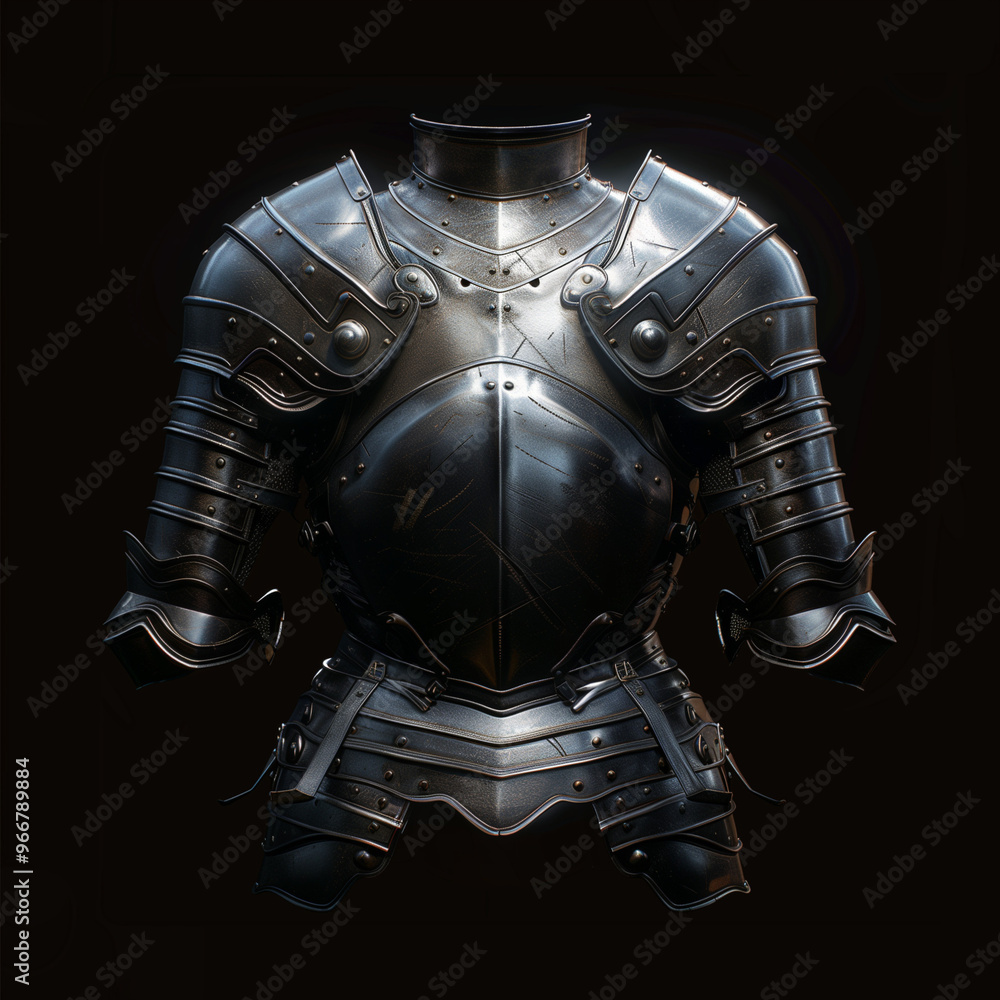 Full knight torso armor with articulated arms
Full knight torso armor with articulated arms