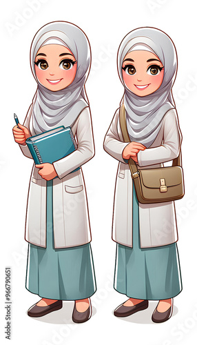 hijabi muslim character