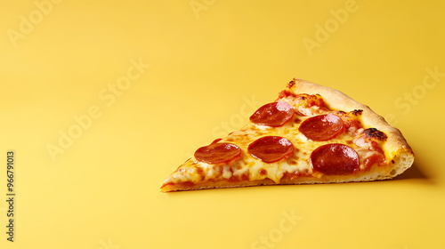 Simple background of pizza slices