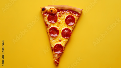 Simple background of pizza slices