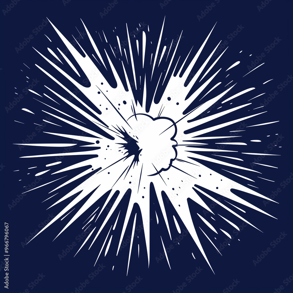 Abstract Explosion of Light with Radiating Spikes
Abstract Explosion of Light with Radiating Spikes