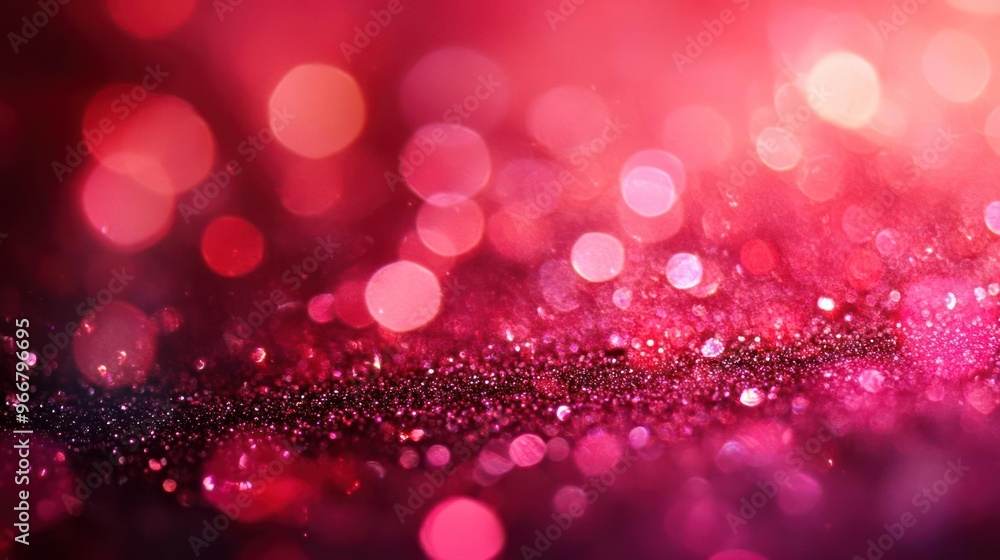 A close-up shot of pink glitter bokeh background with a subtle texture. A close-up shot of pink glitter bokeh background with a subtle texture.