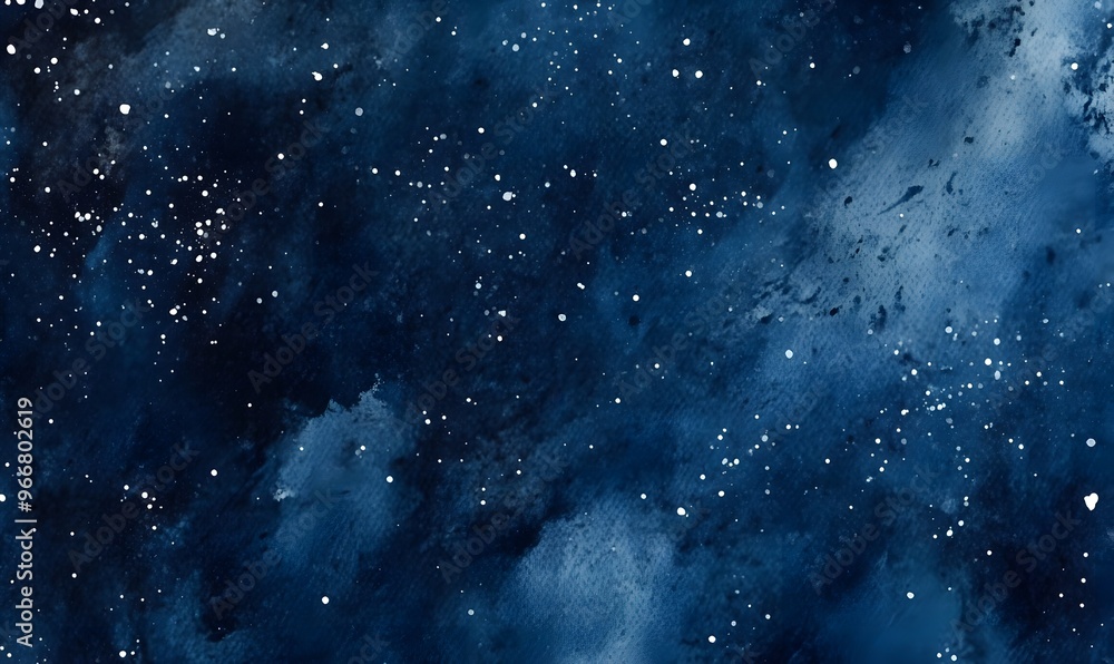 watercolor background of dark blues with white flecks watercolor background of dark blues with white flecks