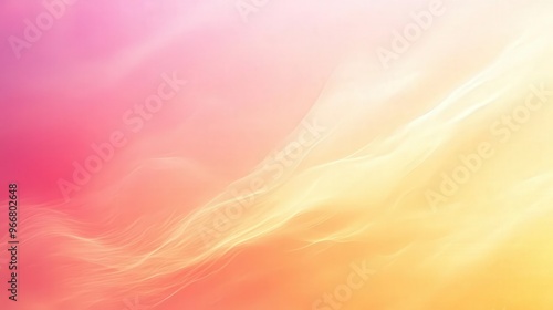 Photo of a soft pastel gradient background blending light yellow into mint green, with smooth transitions, in 16:9 aspect ratio