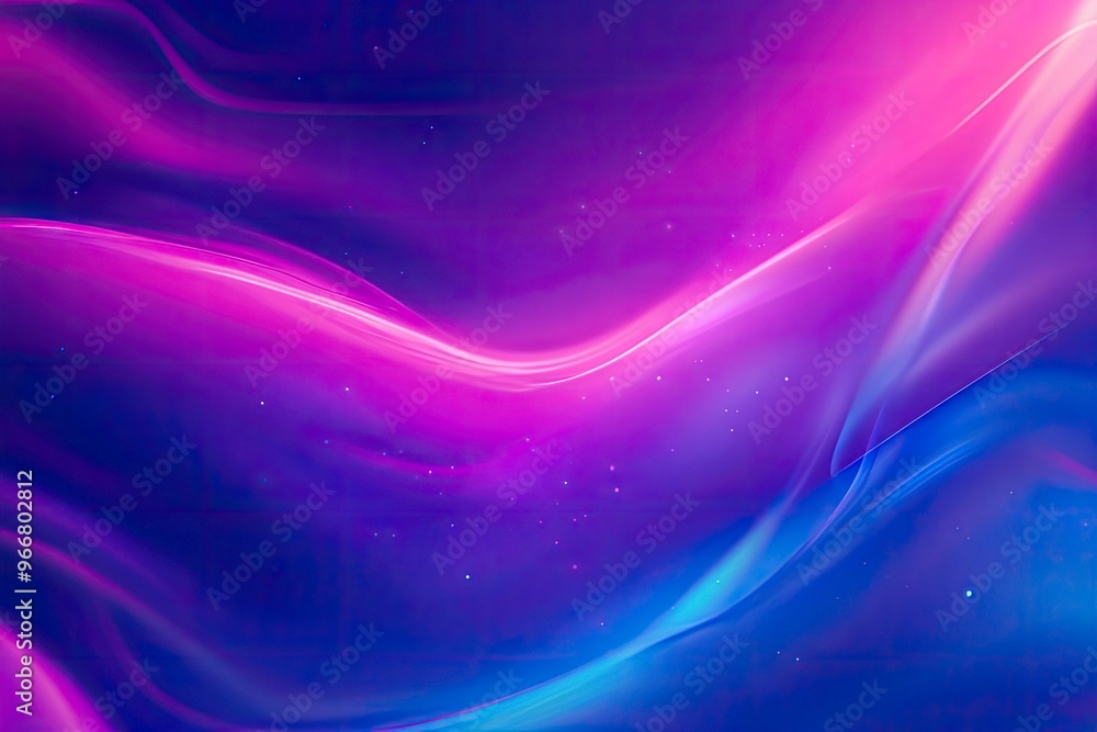Naklejka premium purple and blue gradient trendy blur background , chroma grainy noise gradient, colourful background, liquid chameleon effect, y2k style, light glow noise gradient banner poster , ai