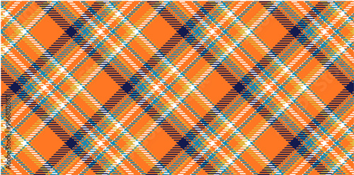 Vector checkered pattern. Tartan, textured seamless twill for flannel shirts, duvet covers, other autumn winter textile mills. Vector Format