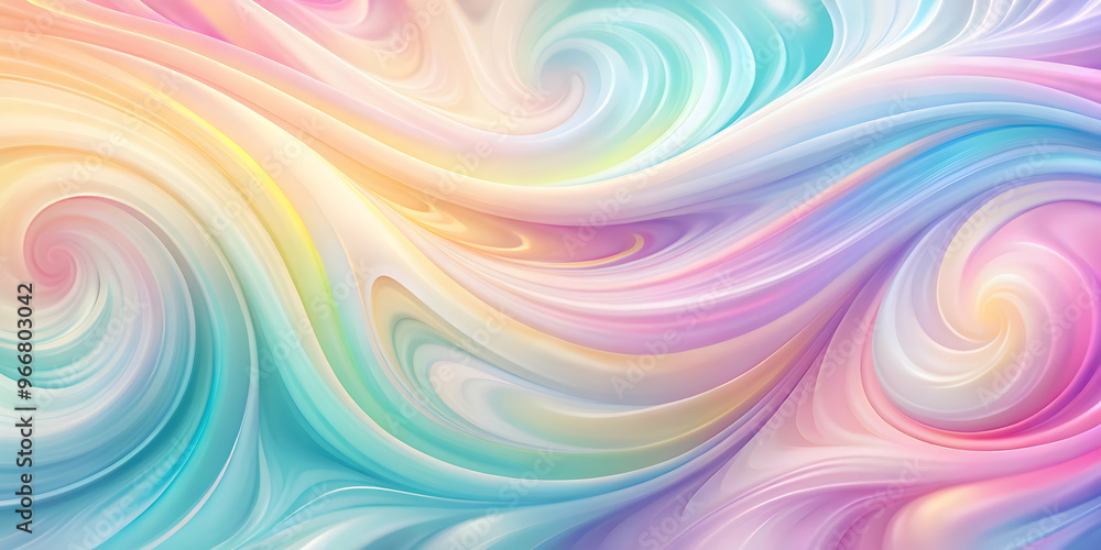 Dreamy Pastel Swirls Dreamy Pastel Swirls
