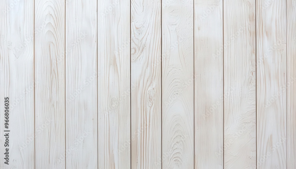 Fototapeta premium A blank white background with a faint woodgrain texture, bringing a natural element to a simple design