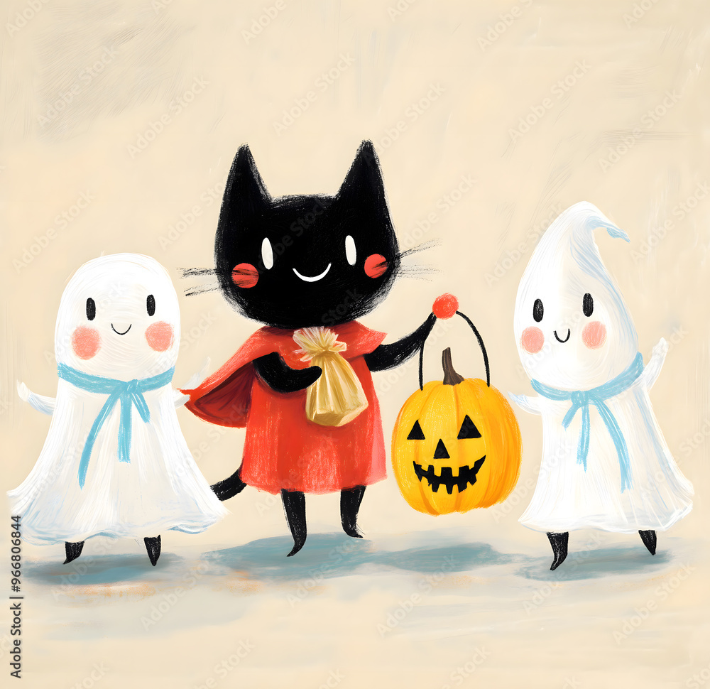 Ghosts and Pumpkins for Halloween Ghosts and Pumpkins for Halloween