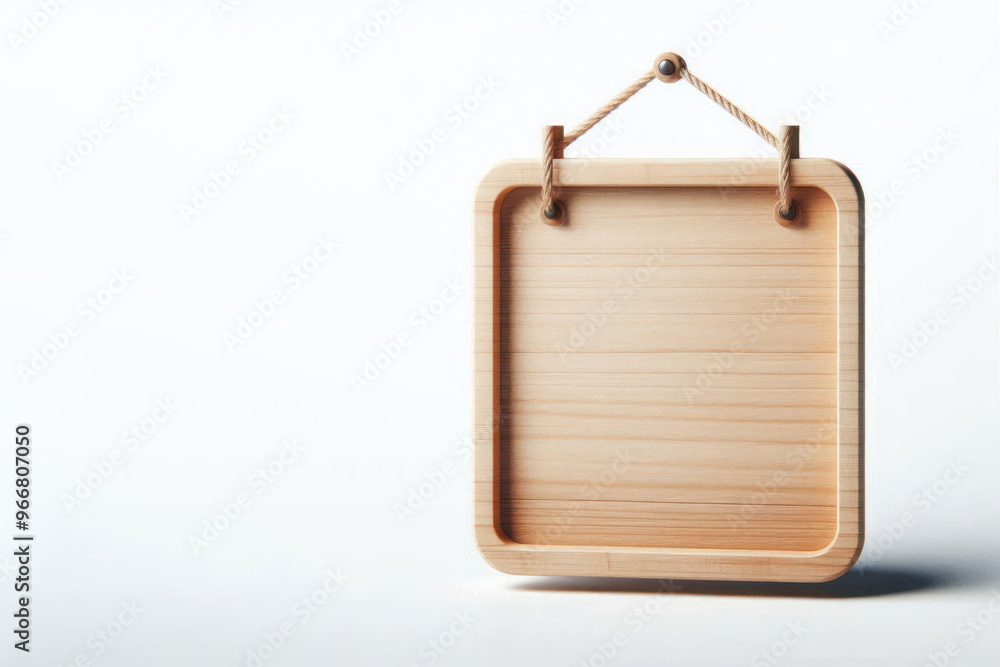 A blank wooden sign that leaves room for text. A blank wooden sign that leaves room for text.
