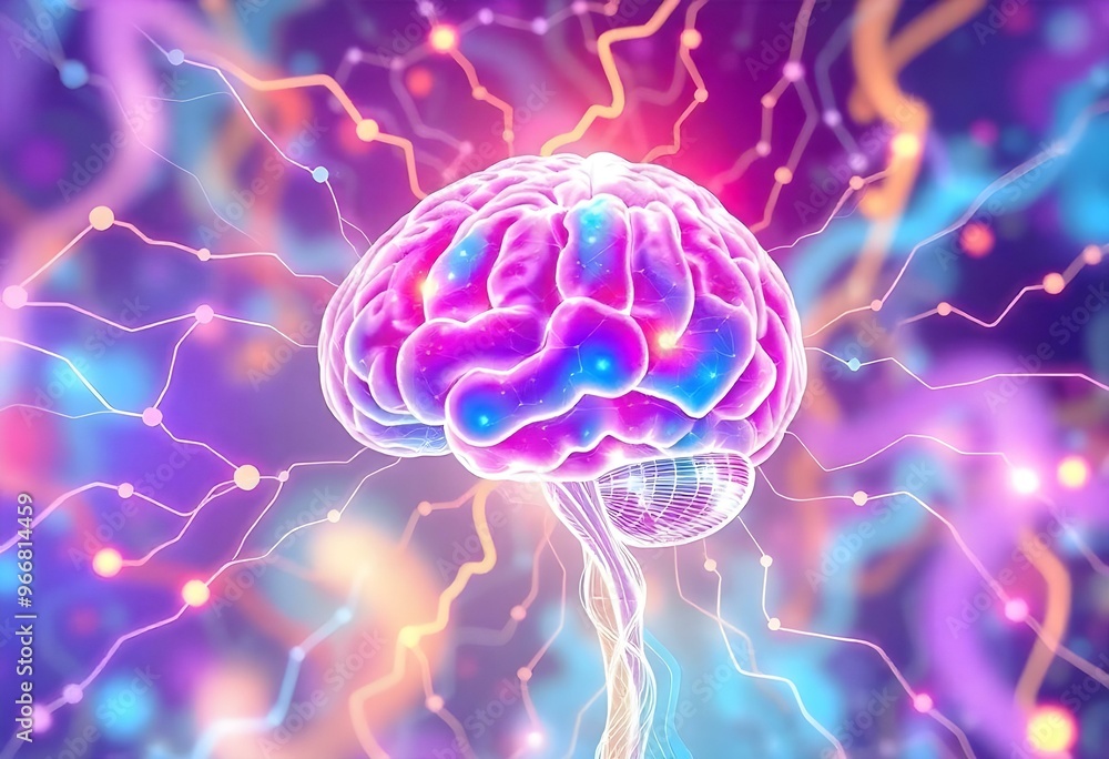 Digital Brain with Neural Connections Digital Brain with Neural Connections